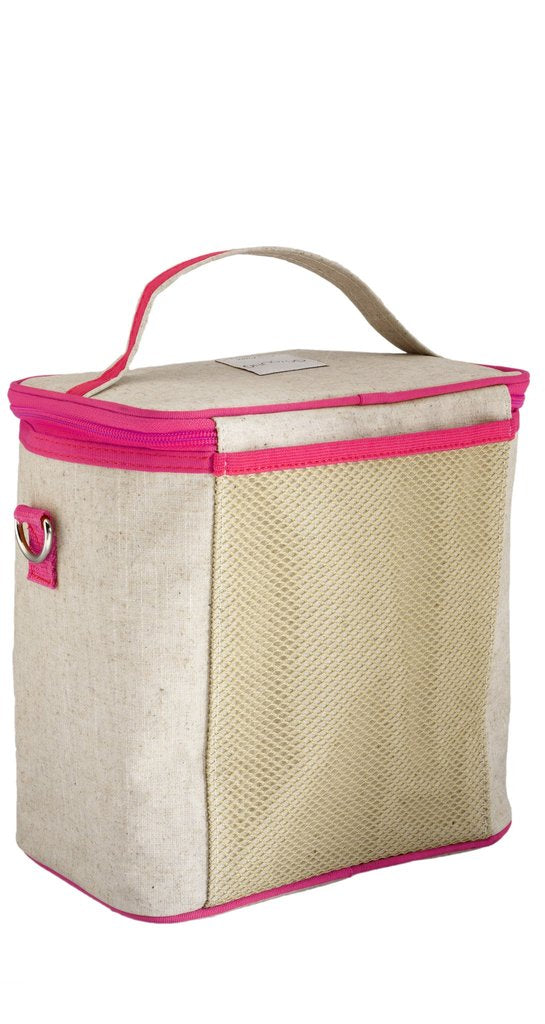 Pink Fawn Small Cooler Bag