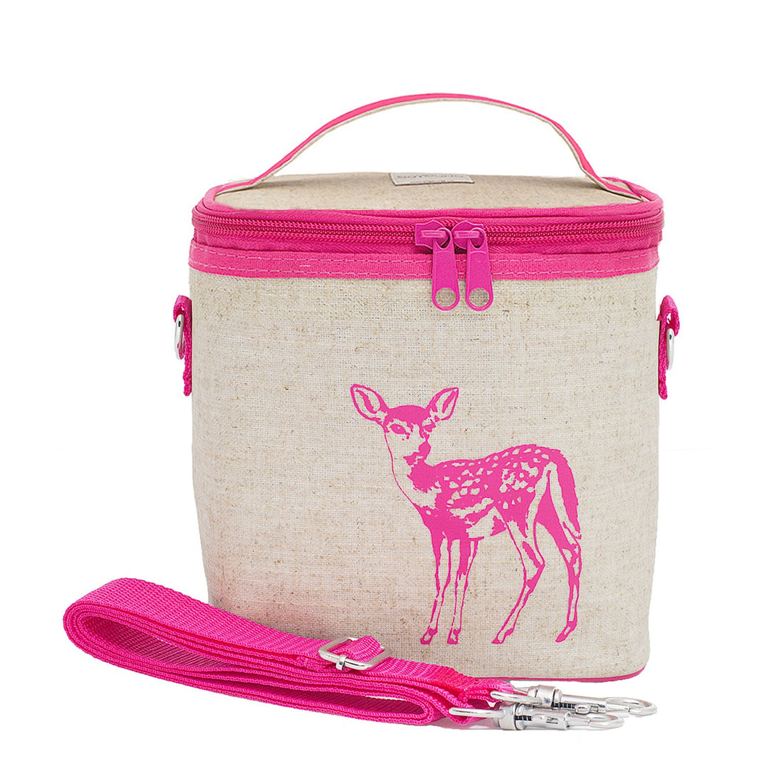Pink Fawn Small Cooler Bag