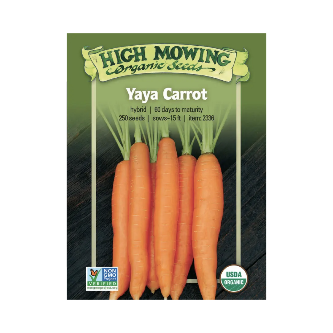 Yaya F1 Carrot: 250 Seeds