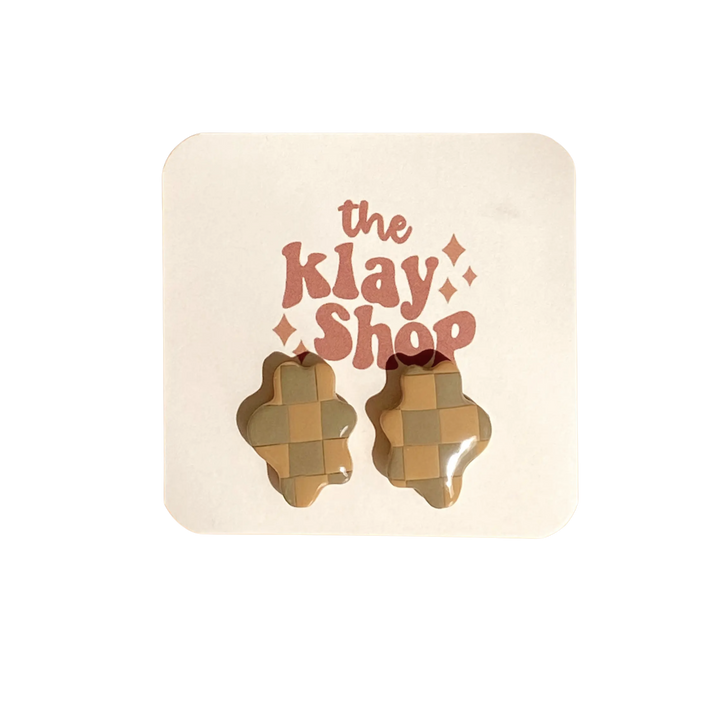 Wobbly Stud Earrings