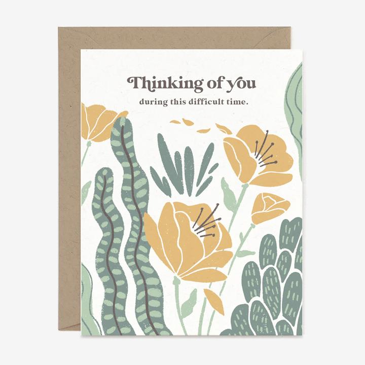 Thinking of You Floral Card