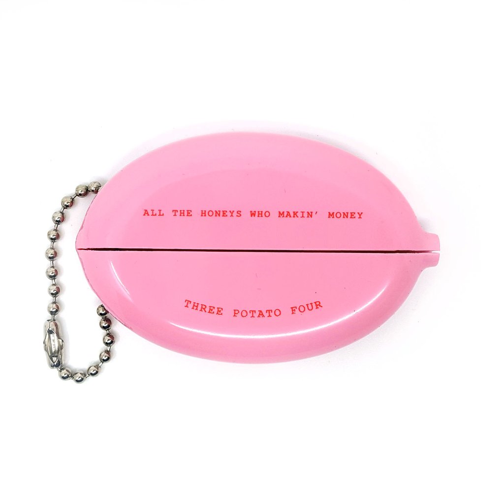 Coin Pouch - Pink Cents