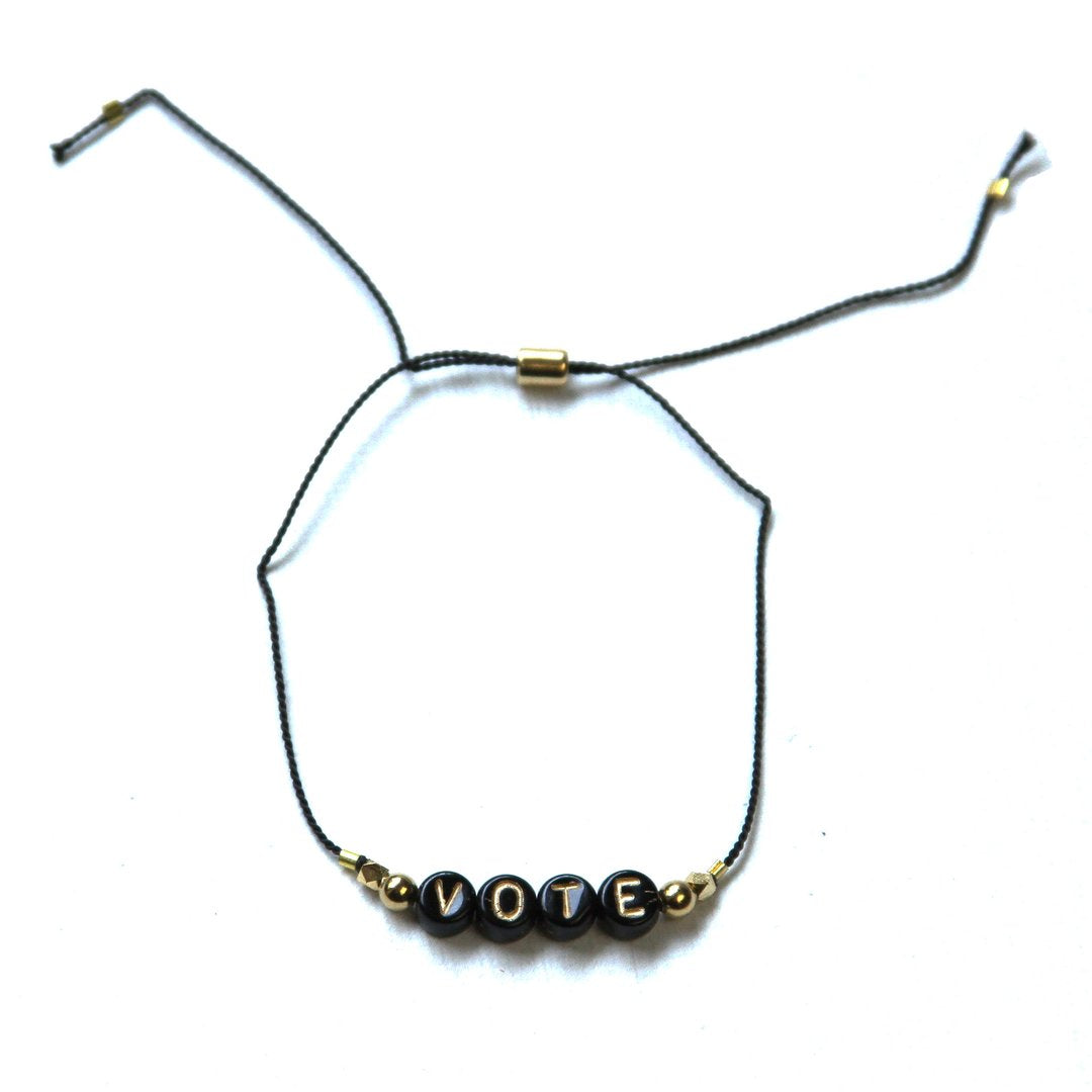 VOTE Minimal Cord Bracelet