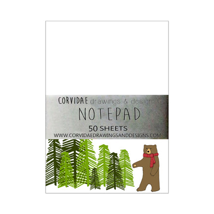 Winter Bear Notepad