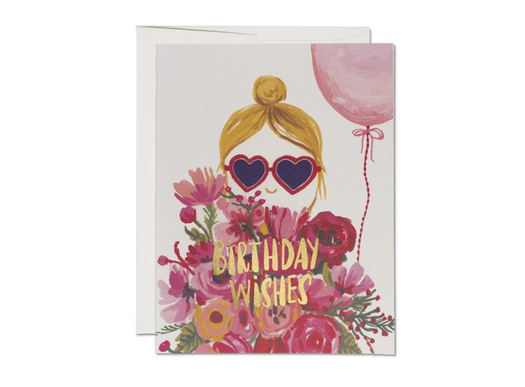 Heart Shaped Happy Birthday